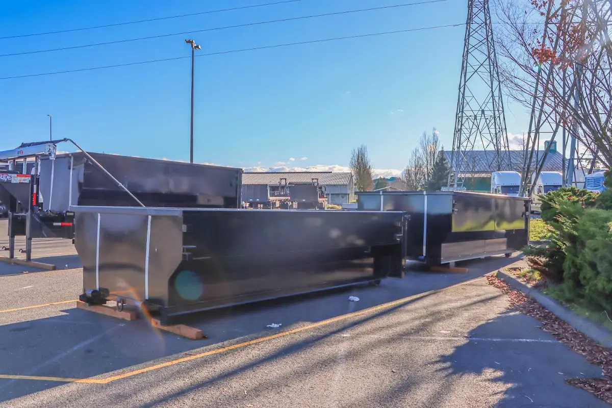 Professional dumpster rental and junk removal service in McNair